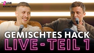 Gemischtes Hack LIVE Teil 1 mit Felix Lobrecht und Tommi Schmitt  1LIVE Krone 2020 [upl. by Joane]