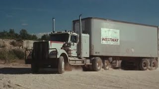 The westway refrigerated truck on screen in TRUCKS 1997 [upl. by Eenar]