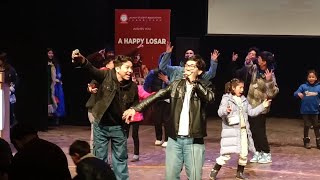 Stanzin Norgais and Ilyas Khan • Singing live on losar event [upl. by Domeniga967]