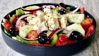 ¡Esta ENSALADA GRIEGA será tu plato favorito Cuídate comiendo saludable ensaladas [upl. by Dosia333]