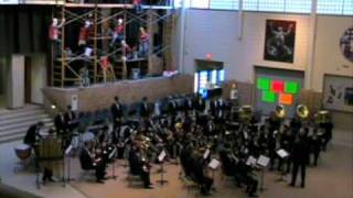 The Seventh Seal Movement I W Francis Mcbeth  Creighton Prep Concert Band [upl. by Ahsiekin]