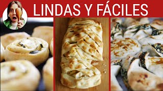 3 TARTAS DE VERDURAS INCREÍBLES  ¡la segunda es riquísima [upl. by Adaliah]