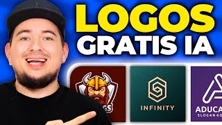 Como CREAR LOGO con INTELIGENCIA ARTIFICIAL GRATIS 2024 [upl. by Nitsid]