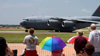 C17 Globemaster III Tactical Landing [upl. by Itsyrc]