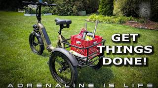 This E TRIKE Gets Things Done Mokwheel Granite E Trike Review [upl. by Snyder]