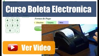 Curso Online Boleta Electronica de Rjc Software [upl. by Beacham]