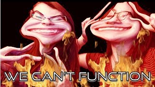 JUMPSCARE REACTIONS  BLOOPERS COMPILATION  WE CANT FUNCTION [upl. by Naloc]