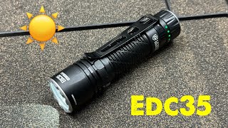 Nitecore EDC35 Full Review [upl. by Ahsatniuq249]