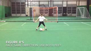 Coerver Advanced Ball Control Training [upl. by Berlyn118]