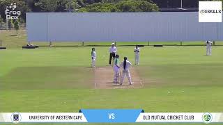 University of Western Cape v Old Mutual Cricket Club [upl. by Ailla]