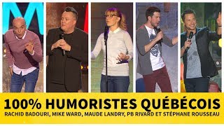 100 Humoristes québécois [upl. by Garihc357]