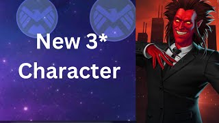 MPQ Marvel Puzzle Quest introducing NEW 3 Star Character Mephisto  DealMaker  Breakdown [upl. by Netsrejk]