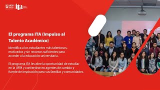 UFM  Programa de Becas ITA Impulso al Talento Académico [upl. by Enad]