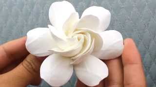 Clay Gardenia Hair Flower from Hair Comes the Bride [upl. by Cormack]