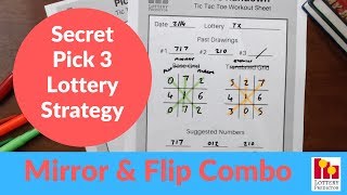 Secret Lottery Strategy To Win Pick 3 [upl. by Nyved]