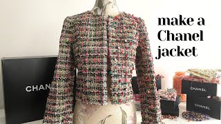 I Make a Tweed Jacket and Bead it [upl. by Ioab]