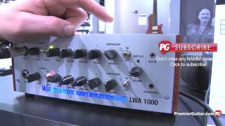 NAMM 13  Warwick LWA1000 Bass Amp amp Streamer Stage I Bass Demos [upl. by Noirred368]