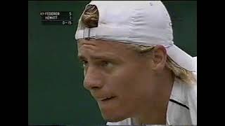 2004 Wimbledon QF Roger Federer vs Lleyton Hewitt [upl. by Drawyah]