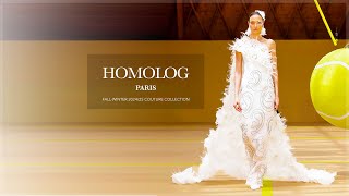 HOMOLOGO PARIS  FALLWINTER 202425 COUTURE COLLECTION [upl. by Kutchins]