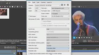 VEGAS Pro Quick Deinterlacing Tutorial [upl. by Rhiamon389]