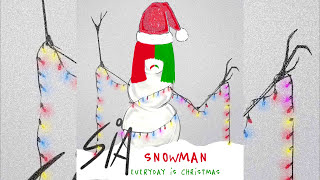 Sia  Snowman Instrumental Audio [upl. by Vasti]