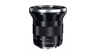 Zeiss 21mm f28 Distagon T ZE Series Lens Product Overview [upl. by Nomad]