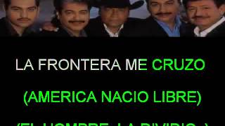 SOMOS MAS AMERICANOS TIGRES DEL NORTE KARAOKE [upl. by Llenaj]