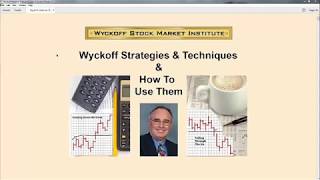 Wyckoff Strategies amp Techniques How To Use Them [upl. by Esenaj]