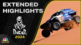 Stage 6 Day 2  2024 Dakar Rally  EXTENDED HIGHLIGHTS  11224  Motorsports on NBC [upl. by Tirb542]