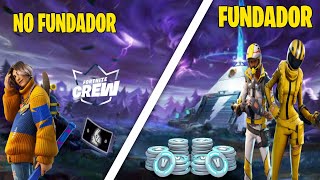 Diferencias entre fundador y no fundador  Fortnite [upl. by Selim]