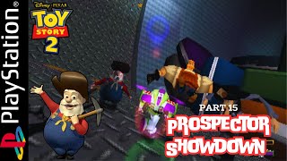 PS1  Toy Story 2 Buzz Lightyear to the Rescue  Prospector Showdown  Final Boss Battle [upl. by Ahs]