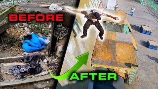 Transforming Brightons Forgotten Walkway into DIY PARKOUR PARK 🇬🇧 [upl. by Naitsyrk]