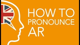 How to pronounce AR [upl. by Aicenaj]