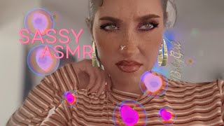 SASSY girl does your brows  ASMR [upl. by Saidel]