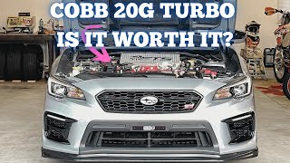 Review COBB 20G Turbo Subaru WRX STI [upl. by Anilat788]