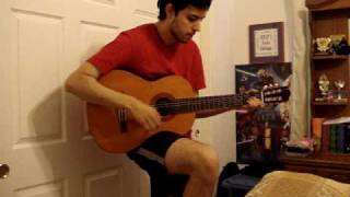 La Malaguena guitar lesson Part 4 [upl. by Rivi]