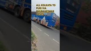 OSRTC VOLVO FROM KOLKATA TO PURI YT SHORTS VIRAL [upl. by Dorwin]