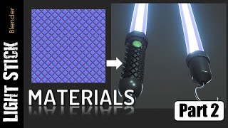 BLENDER LIGHT STICK MATERIALS PART 2 [upl. by Hadley995]