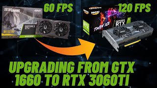 Inno3d Rtx 3060ti LHR unboxing installation and reviews [upl. by Perpetua]