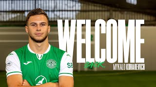 Welcome Back To Hibs Mykola Kuharevich  Hibernian FC [upl. by Eillak648]