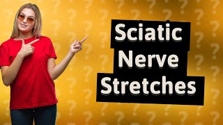 How to release a tight sciatic nerve [upl. by Aissej]