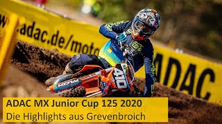 ADAC MX Junior Cup 125  Die Highlights aus Grevenbroich [upl. by Leumek590]