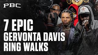 Which Gervonta quotTankquot Davis Ring Walk Is Your Favorite [upl. by Wilkie175]