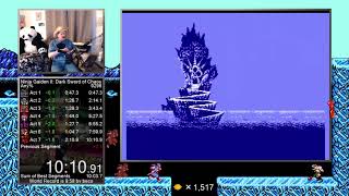 Ninja Gaiden II NES speedrun in 1010 by Arcus [upl. by Notsgnik]