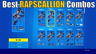 25 Best RAPSCALLION Skin Combos Fortnite Battle Royale [upl. by Wester]