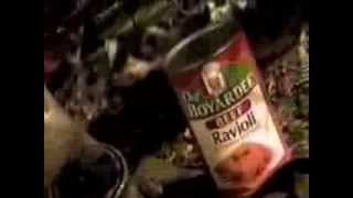 Chef Boyardee Beef Ravioli commercial version 2  1996 [upl. by Grube]