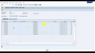 How to confirm a Transfer Order at Item Level LT11  SAP WM Videos [upl. by Noam]