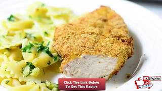 Air Fryer Recipes Chicken Breast  Air Fryer Chicken Breast with Corn Flake Crumbs [upl. by Magnum]