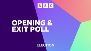 BBC News  Election 24 Opening amp Exit Poll  BBC Refresh Project 2024 Mock [upl. by Rosita]