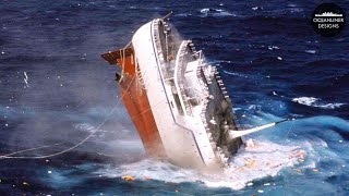 Incredible Sinking Ships Captured on Film [upl. by Burnight926]